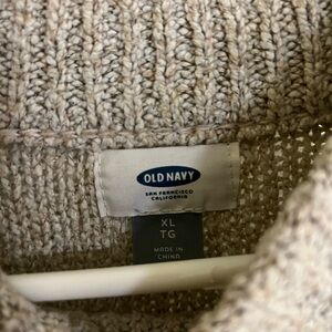 Old Navy Beige Knit Sweater